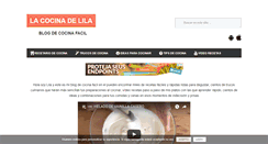 Desktop Screenshot of lacocinadelila.com